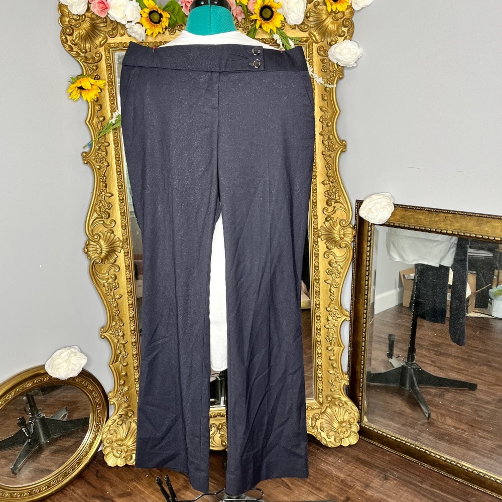 The Limited Cassidy Fit Sparkly Blue Slacks